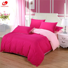 Load image into Gallery viewer, Dark Blue Bed Linen Set