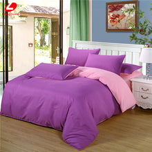 Load image into Gallery viewer, Dark Blue Bed Linen Set