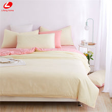 Load image into Gallery viewer, Dark Blue Bed Linen Set