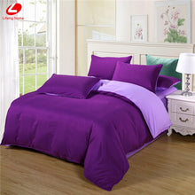 Load image into Gallery viewer, Dark Blue Bed Linen Set