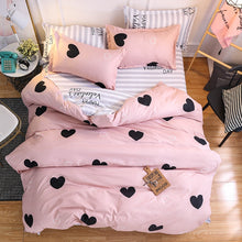 Load image into Gallery viewer, Cute Pink Bed Linen Set